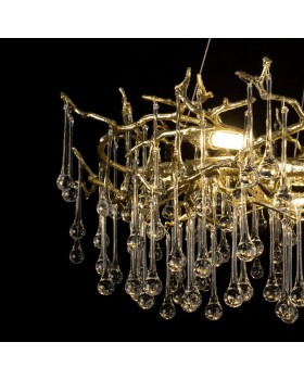 10068/1000 GD  Подвесная люстра LOFT IT Bijout-foto4