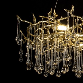 10068/1000 GD  Подвесная люстра LOFT IT Bijout-foto4