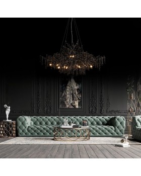 10067/1250 BK Подвесная люстра LOFT IT Bijout-foto7