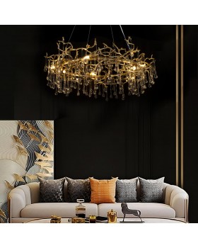 10068/800 GD Подвесная люстра LOFT IT Bijout-foto9