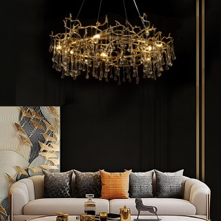 10068/800 GD Подвесная люстра LOFT IT Bijout-foto9