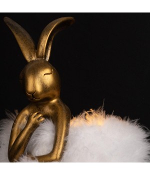 10315/B White fluff Настольная лампа LOFT IT Lapine-foto4