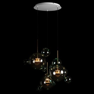 2027-D3 Blue Подвесной светильник LOFT IT Bolle-foto2