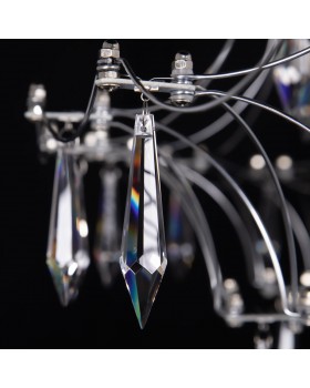 10259/800 Silver Asfour Подвесной светильник LOFT IT Mira-foto6