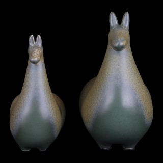 10283 Green Статуэтка LOFT IT Horse (2 штуки)-foto4