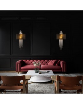 10107 Silver black Настенный светильник LOFT IT Elegio-foto5