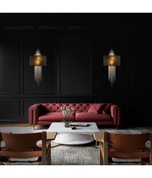 10107 Silver black Настенный светильник LOFT IT Elegio-foto5