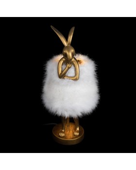 10315/A White fluff Настольная лампа LOFT IT Lapine-foto3