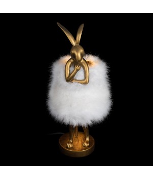 10315/A White fluff Настольная лампа LOFT IT Lapine-foto3