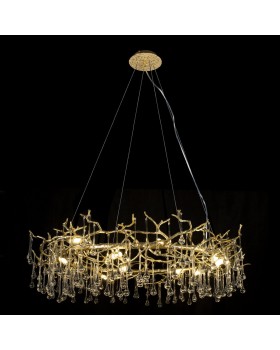 10068/1000 GD  Подвесная люстра LOFT IT Bijout-foto2