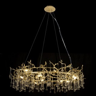 10068/1000 GD  Подвесная люстра LOFT IT Bijout-foto2