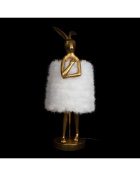 10315/B White fluff Настольная лампа LOFT IT Lapine-foto2