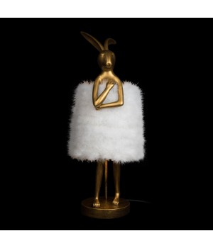 10315/B White fluff Настольная лампа LOFT IT Lapine-foto2