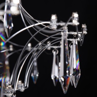 10259/800 Silver Asfour Подвесной светильник LOFT IT Mira-foto3