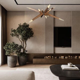 10160 Dark wood Подвесной светильник LOFT IT  Glowworm-foto5