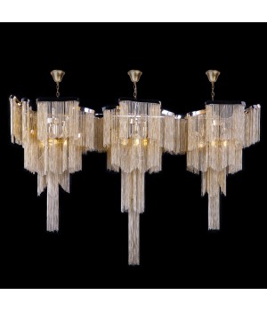 10208/1400R Gold Подвесной светильник LOFT IT Stream-foto2