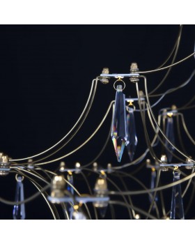 10259/800 Gold Asfour Подвесной светильник LOFT IT Mira-foto6