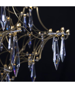 10259/1000 Gold Asfour Подвесной светильник LOFT IT Mira-foto5