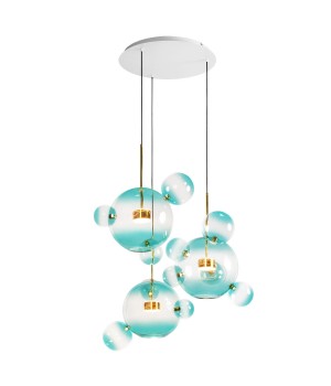 2027-D3 Blue Подвесной светильник LOFT IT Bolle-foto3