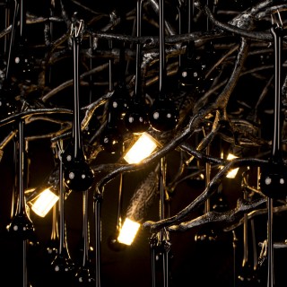 10067/1800 BK Подвесная люстра LOFT IT Bijout-foto3