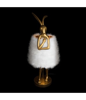 10315/B White fluff Настольная лампа LOFT IT Lapine-foto3