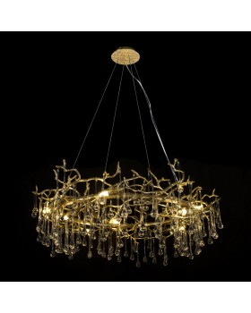 10068/800 GD Подвесная люстра LOFT IT Bijout-foto2