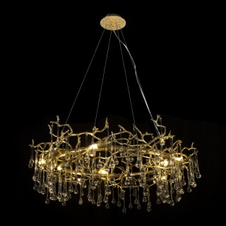 10068/800 GD Подвесная люстра LOFT IT Bijout-foto2