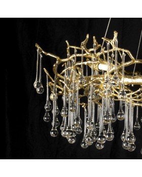 10068/1000 GD  Подвесная люстра LOFT IT Bijout-foto3