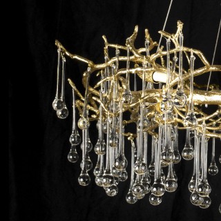 10068/1000 GD  Подвесная люстра LOFT IT Bijout-foto3