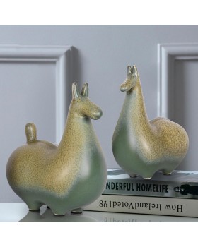 10283 Green Статуэтка LOFT IT Horse (2 штуки)-foto9