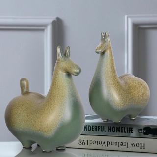10283 Green Статуэтка LOFT IT Horse (2 штуки)-foto9
