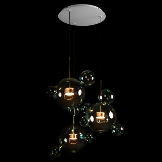 2027-D3 Blue Подвесной светильник LOFT IT Bolle-foto4