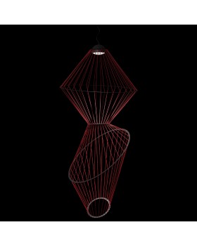 10292/B Red Подвесной светильник LOFT IT Beam-foto2