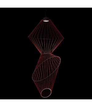 10292/B Red Подвесной светильник LOFT IT Beam-foto2