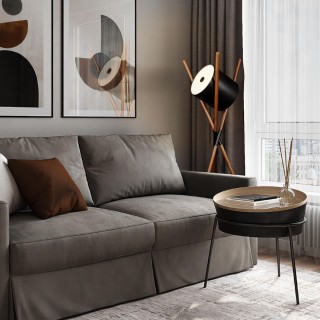 10245F Black Торшер LOFT IT Bobbin-foto5