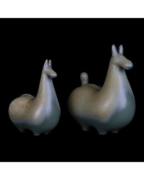 10283 Green Статуэтка LOFT IT Horse (2 штуки)-foto2