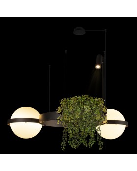 10121/2 Dark grey Подвесной светильник LOFT IT Jardin-foto4