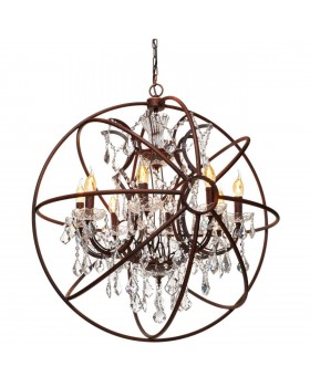 LOFT1897/8 Подвесная люстра LOFT IT Foucaults orb crystal-foto2