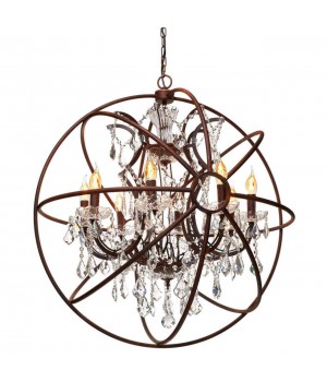 LOFT1897/8 Подвесная люстра LOFT IT Foucaults orb crystal-foto2