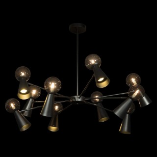 10046/10 Black Люстра на штанге LOFT IT Halley-foto2