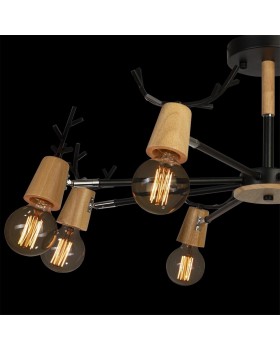 10024/8 Black Люстра на штанге LOFT IT Sven-foto4