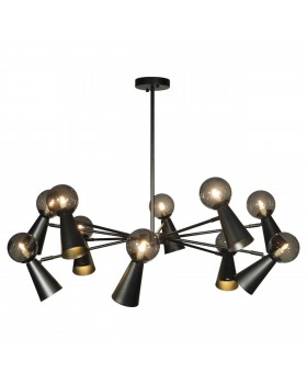 10046/10 Black Люстра на штанге LOFT IT Halley-foto3