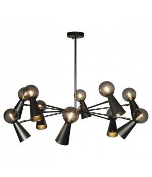10046/10 Black Люстра на штанге LOFT IT Halley-foto3