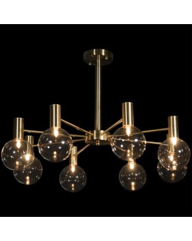 10045/8 Gold Люстра на штанге LOFT IT Tiara-foto2