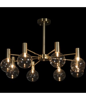 10045/8 Gold Люстра на штанге LOFT IT Tiara-foto2