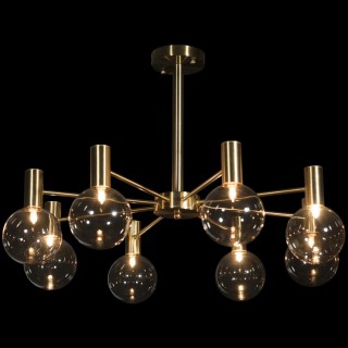 10045/8 Gold Люстра на штанге LOFT IT Tiara-foto2