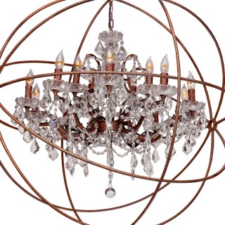 LOFT1897/15 Подвесная люстра LOFT IT Foucaults orb crystal-foto2