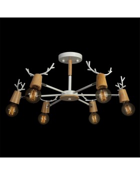 10024/6 White Люстра на штанге LOFT IT Sven-foto2