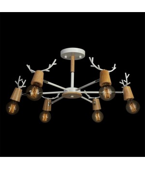 10024/6 White Люстра на штанге LOFT IT Sven-foto2