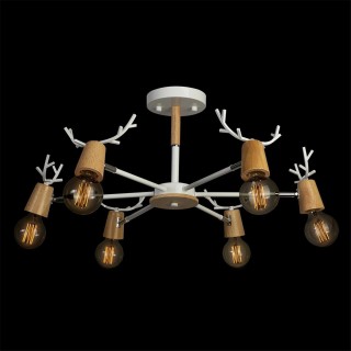 10024/6 White Люстра на штанге LOFT IT Sven-foto2